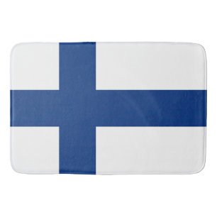 Tapis De Bain Drapeau Finlande