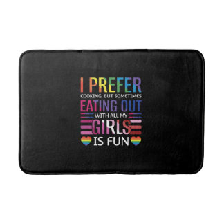 Tapis De Bain Drapeau gay de la fierté bisexuelle LGBTQ