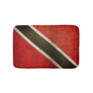 Tapis De Bain Drapeau grunge du Trinidad-et-Tobago