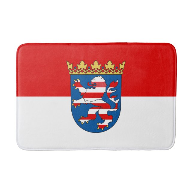 Tapis De Bain Drapeau Hesse Bath Mat (Devant)
