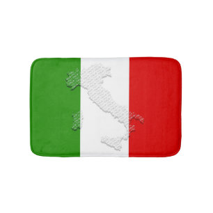 Tapis De Bain Drapeau italien