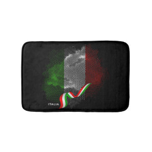 Tapis De Bain Drapeau italien
