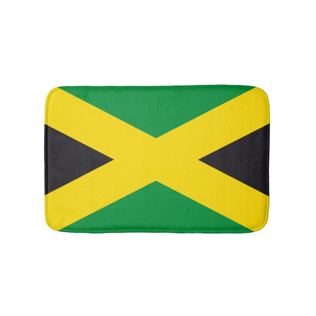 Tapis De Bain Drapeau jamaïcain (Devant)