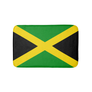 Tapis De Bain Drapeau jamaïcain