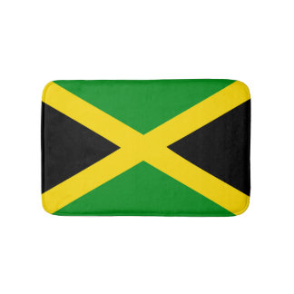 Tapis De Bain Drapeau jamaïcain