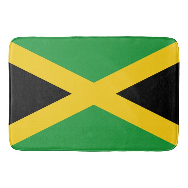 Tapis De Bain Drapeau Jamaïque  (Devant)