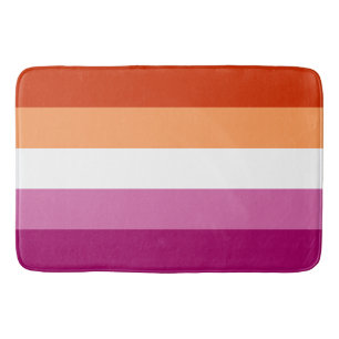 Tapis De Bain Drapeau lesbien grand