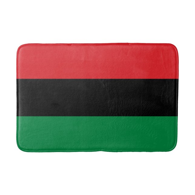Tapis De Bain Drapeau panafricain (Devant)