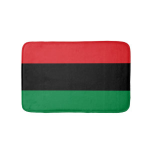 Tapis De Bain Drapeau panafricain de l'UNIA