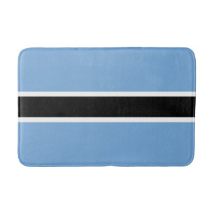 Tapis De Bain Drapeau patriotique du Botswana
