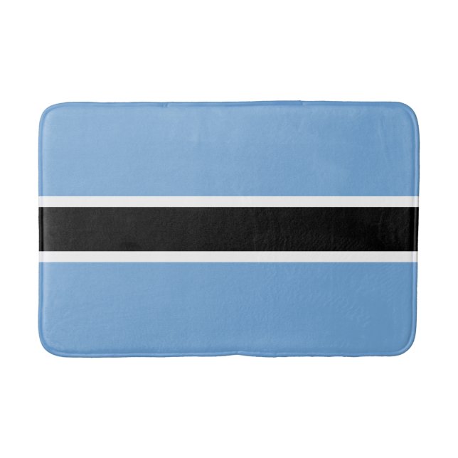 Tapis De Bain Drapeau patriotique du Botswana (Devant)