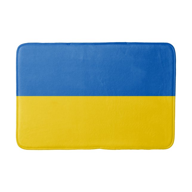 Tapis De Bain Drapeau patriotique ukrainien (Devant)
