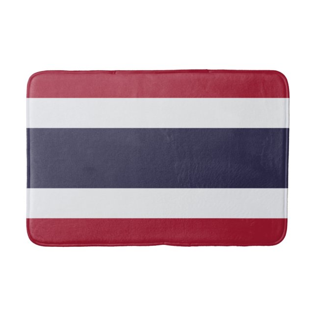 Tapis De Bain Drapeau thaïlandais (Thaïlande) (Devant)