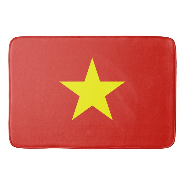 Tapis De Bain Drapeau vietnamien (Vietnam) (Devant)