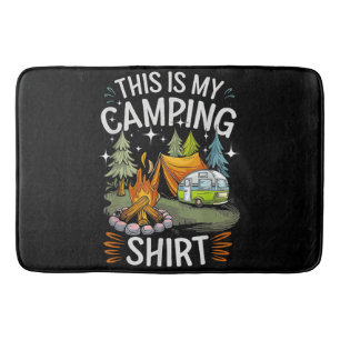 Tapis De Bain Drôle C'est Mon Camping Pour Campeur