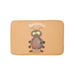 Tapis De Bain Drôle drôle de personnage de dessin animé de cafar