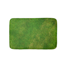 Drôle Mat de bain de laiton vert