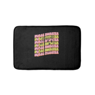 Tapis De Bain Drôle Momster Infirmière Fantôme Pour Maman Effray
