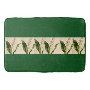 Tapis de bain du muguet