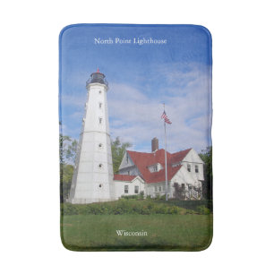 Tapis de bain du phare de North Point