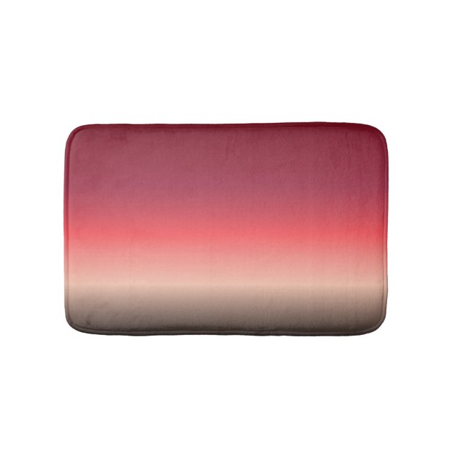 Tapis De Bain Du rose au noir   (Devant)