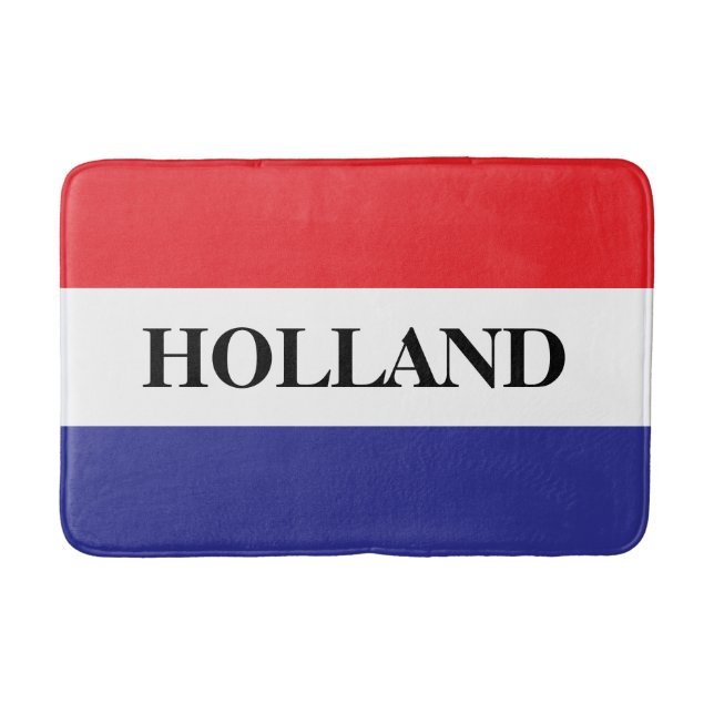 Tapis De Bain Dutch country flag of the Netherlands bath mat rug (Devant)