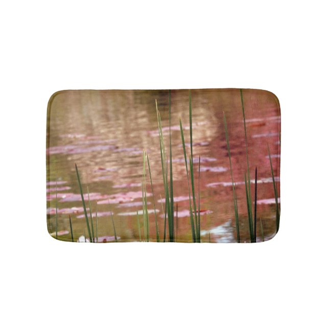 Tapis De Bain Eau à travers des roseaux Bathmat (Devant)