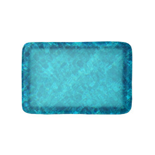 Tapis De Bain Eau de la piscine avec bordure
