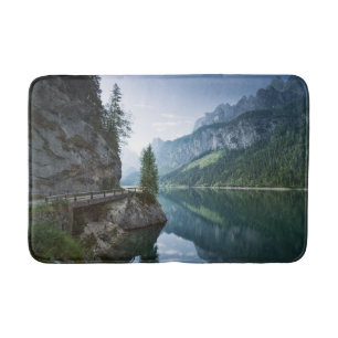 Tapis De Bain Eau Lac Gosau Salzkammergut Autriche