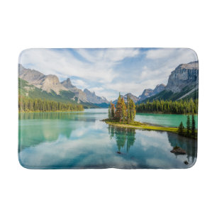 Tapis De Bain Eau Lac Maligne, Parc national Jasper, Canada