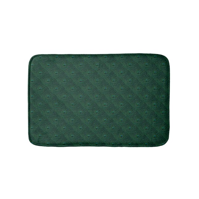 Tapis De Bain Eau sur métal vert (Devant)