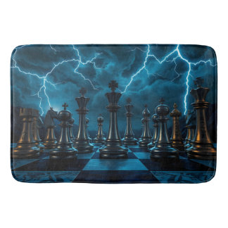 Tapis De Bain Échecs