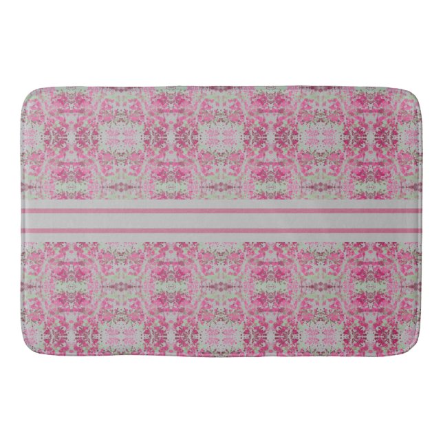 Tapis De Bain Éclaboussure de couleur moderne (Devant)