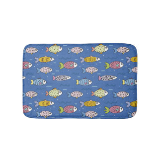 Tapis De Bain École de poissons
