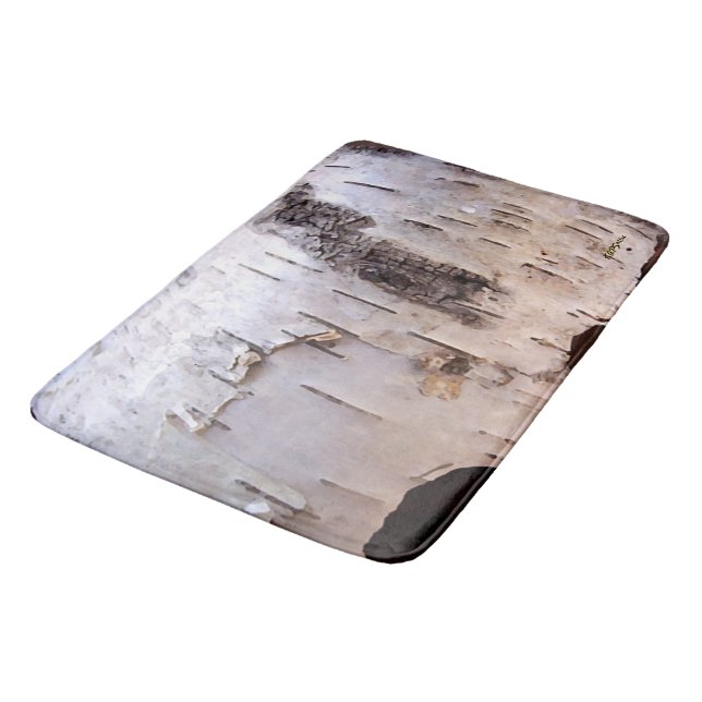 Tapis De Bain Écorce de bouleau (Angle)