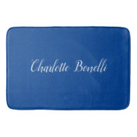 Écriture professionnelle minimaliste Nom bleu