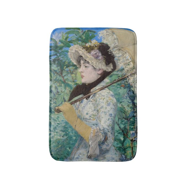 Tapis De Bain Edouard Manet - Jeanne / Printemps (Devant (Vertical))