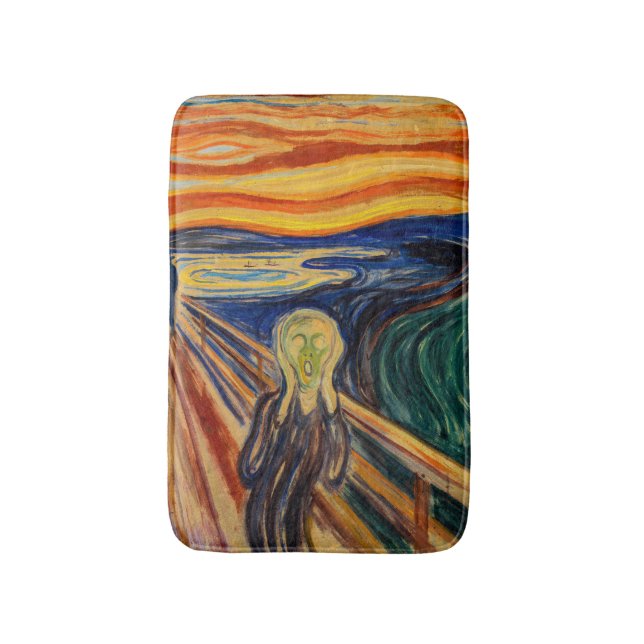 Tapis De Bain Edvard Munch - Le cri 1910 (Devant (Vertical))