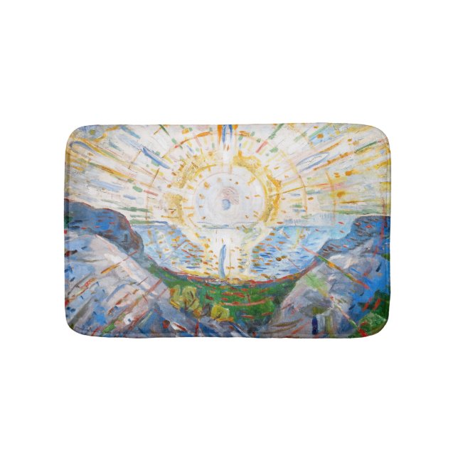 Tapis De Bain Edvard Munch - Le Soleil 1912 (Devant)