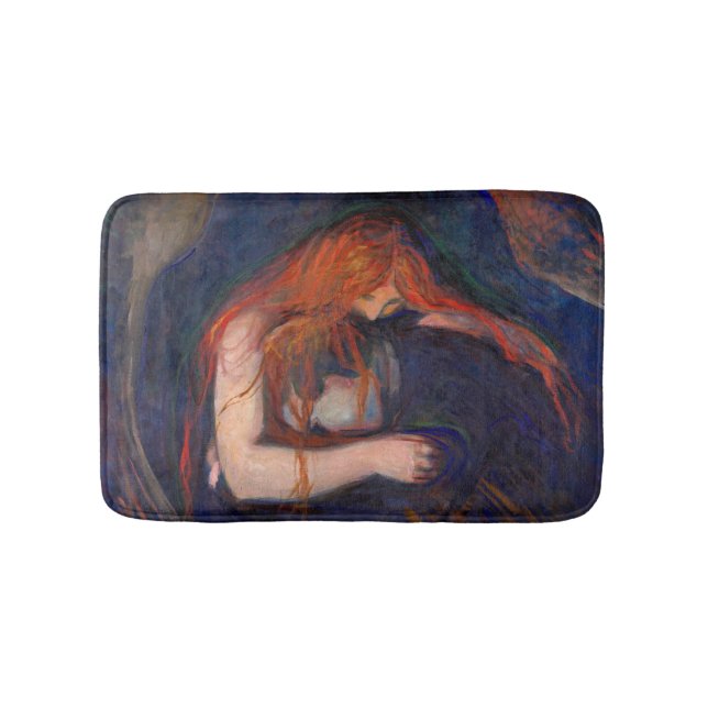 Tapis De Bain Edvard Munch - Vampire / Amour et douleur (Devant)