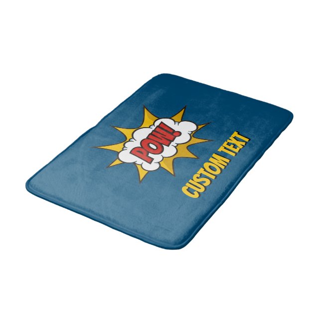 Tapis De Bain Effet audio comique Pow (Angle)