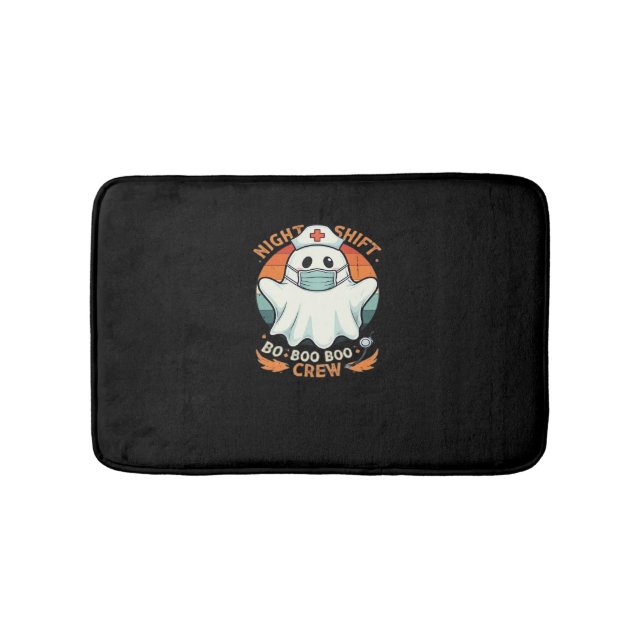 Tapis De Bain Éffrayante Halloween Infirmière drôle Costume Fant (Devant)