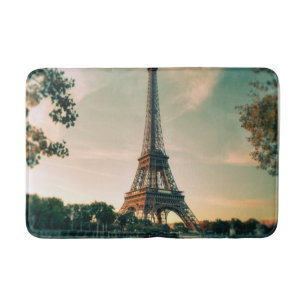 Tapis De Bain Eiffel tour lancer oreiller