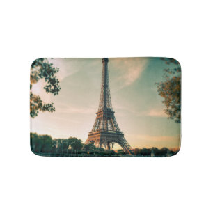 Tapis De Bain Eiffel tour lancer oreiller
