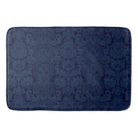 Elégant bleu orné de Damas victorien