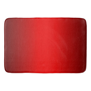 Tapis De Bain Élégant dégradé rouge