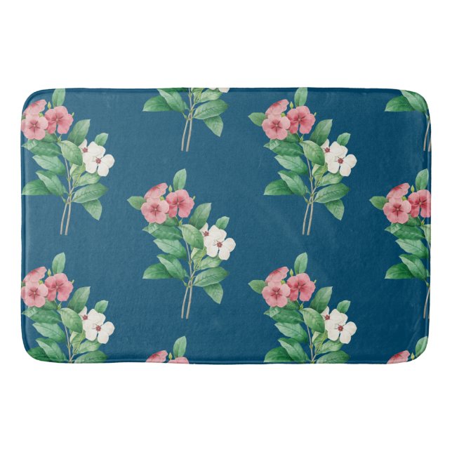 Tapis De Bain Élégant floral (Devant)