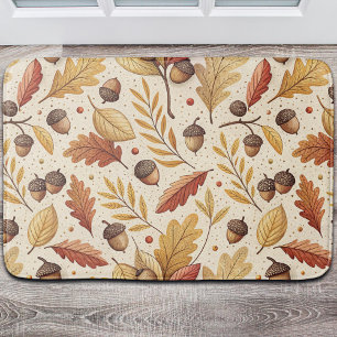 Tapis De Bain Élégant Motif Automne