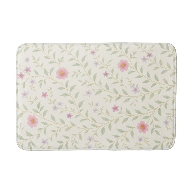 Tapis De Bain Élégant Royal Green moderne (Devant)