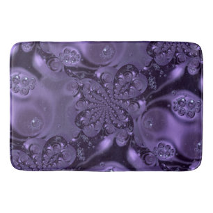Tapis De Bain Élégante étincelle Royale Purple Liquide